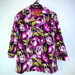 Missoni for Target Girls M Abstract Floral Graphic Spring Jacket